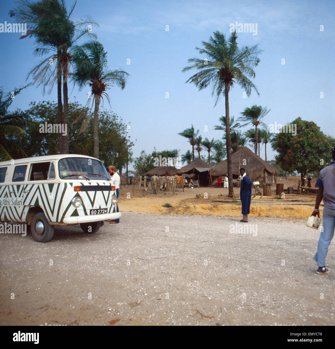Eine Reise nach Senegal, Westafrika, 1980er Jahre. A trip to Senegal, West Africa, 1980s. Stock Photo
