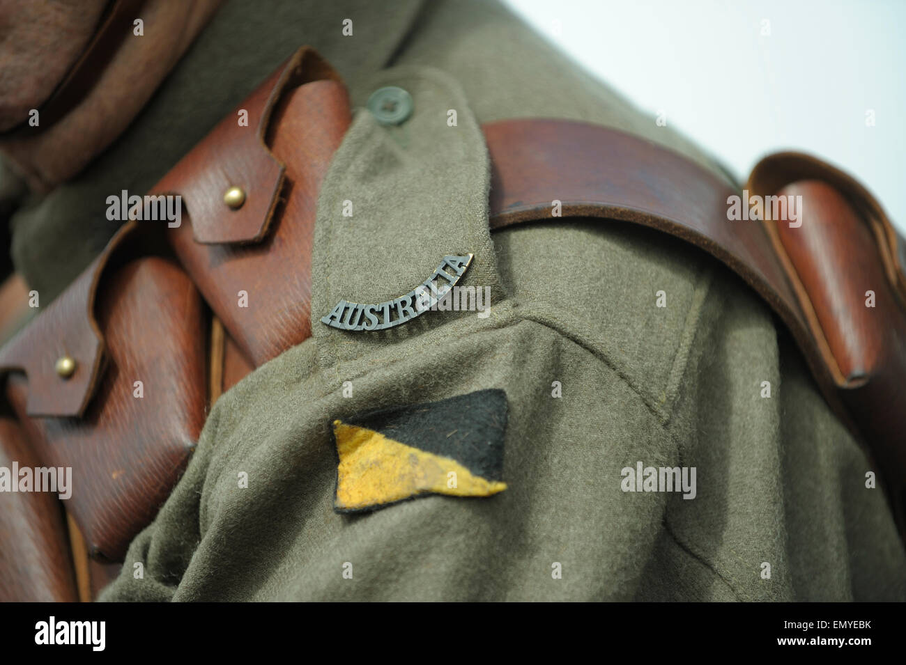 World War One Australian Army uniform, with 10th Light Horse Regiment