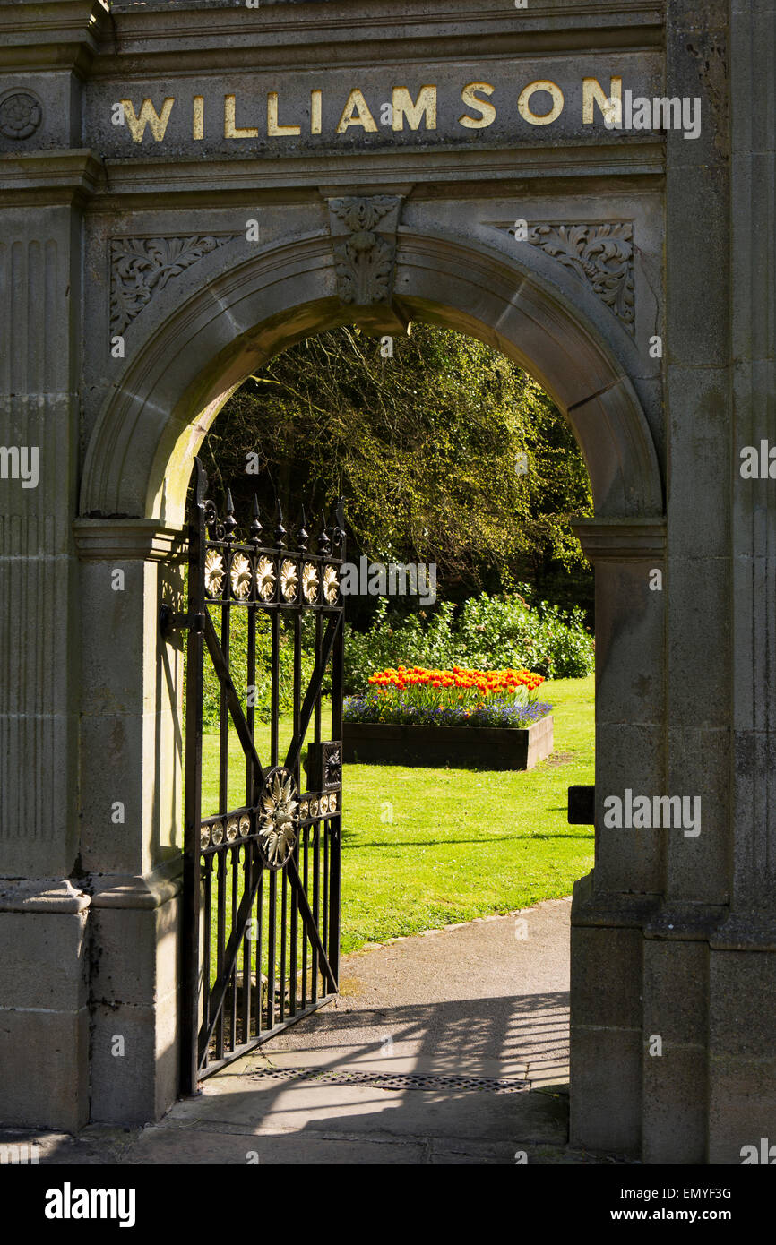 UK, England, Lancashire, Lancaster, Wyresdale Road, Williamson Park
