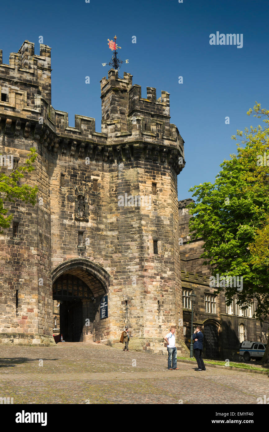 UK, England, Lancashire, Lancaster, Castle Park, Lancaster Castle