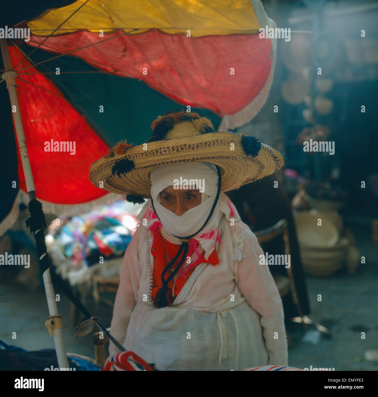 Eine Reise nach Marokko, 1980er Jahre. A trip to Morocco, 1980s Stock