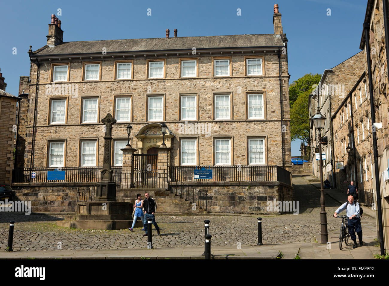 UK, England, Lancashire, Lancaster, Judges Lodgings, Town House, Gillow and Childhood Museum Stock Photo