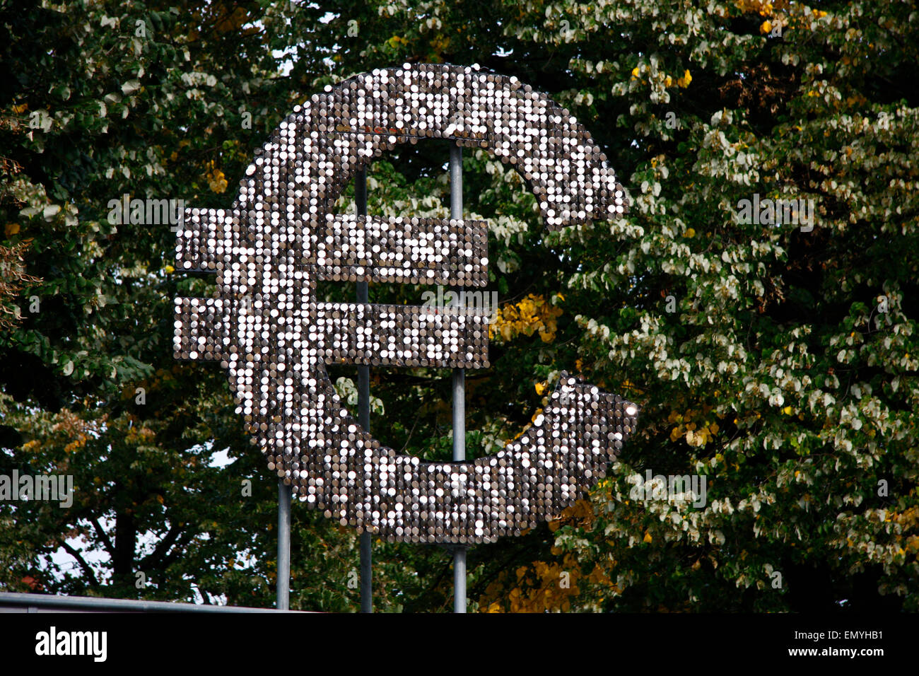 Euro, Geld: Symbolbild: Kapitalismus. Stock Photo