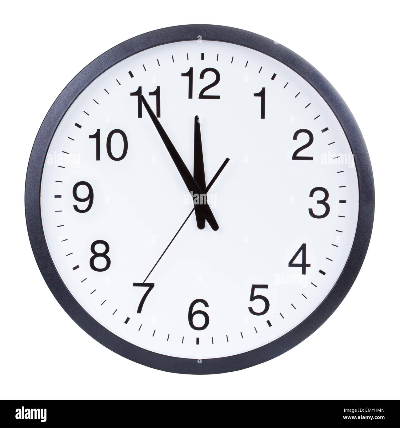 Clock face showing midnight midday hi-res stock photography and images -  Alamy