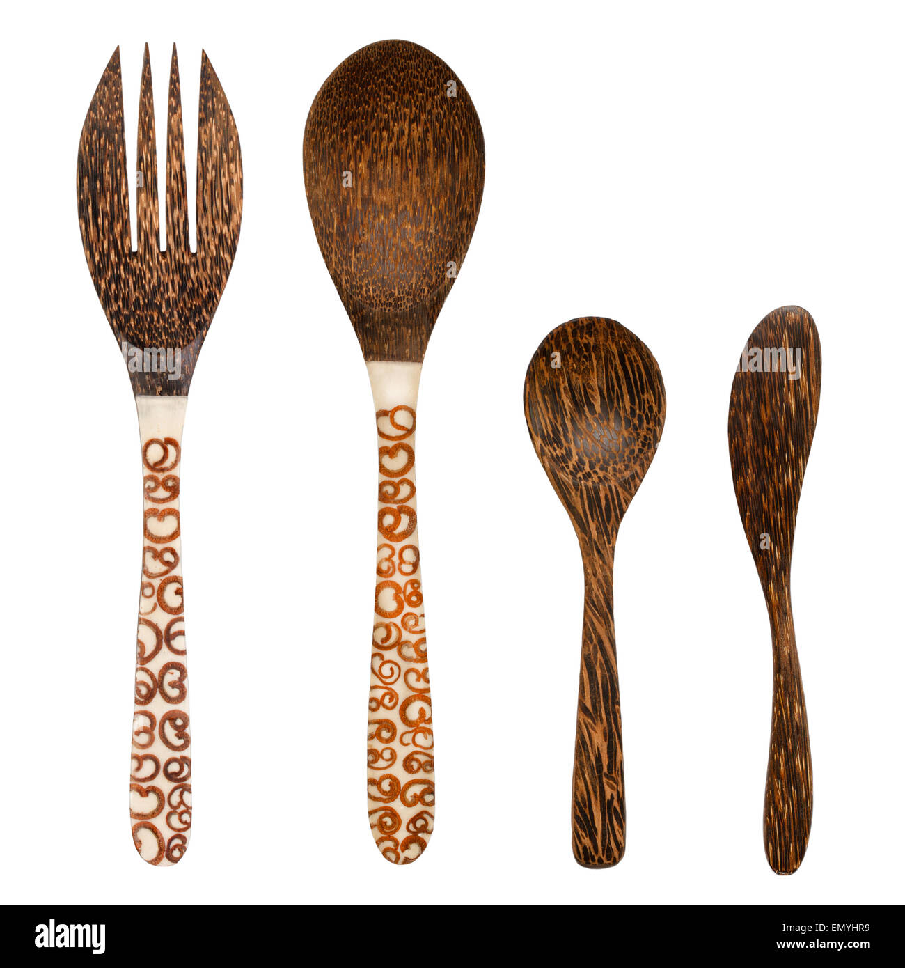 Wooden asianstyle cutlery Stock Photo Alamy