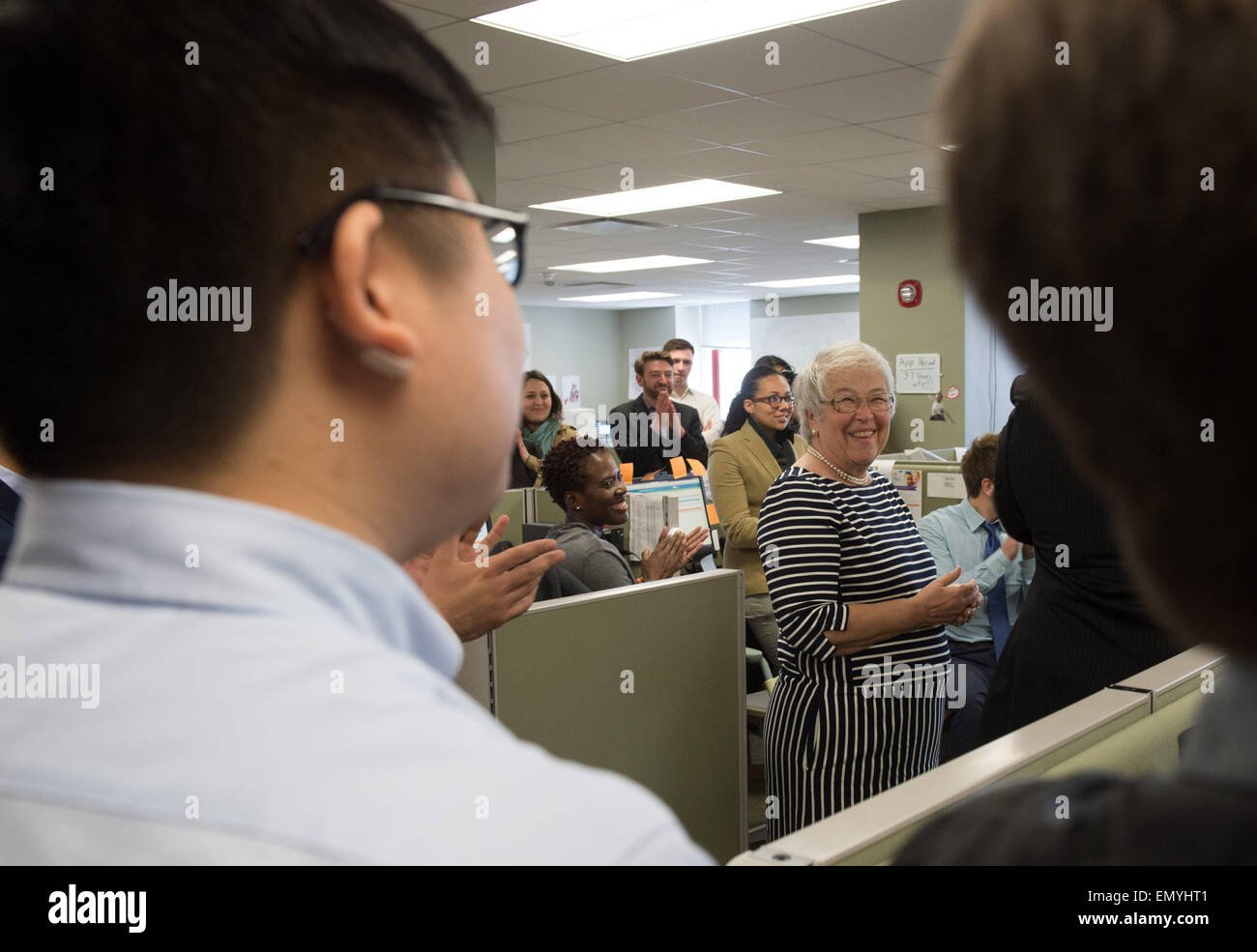 Manhattan, New York, USA. 23rd Apr, 2015. NYC Schools Chancellor CARMEN