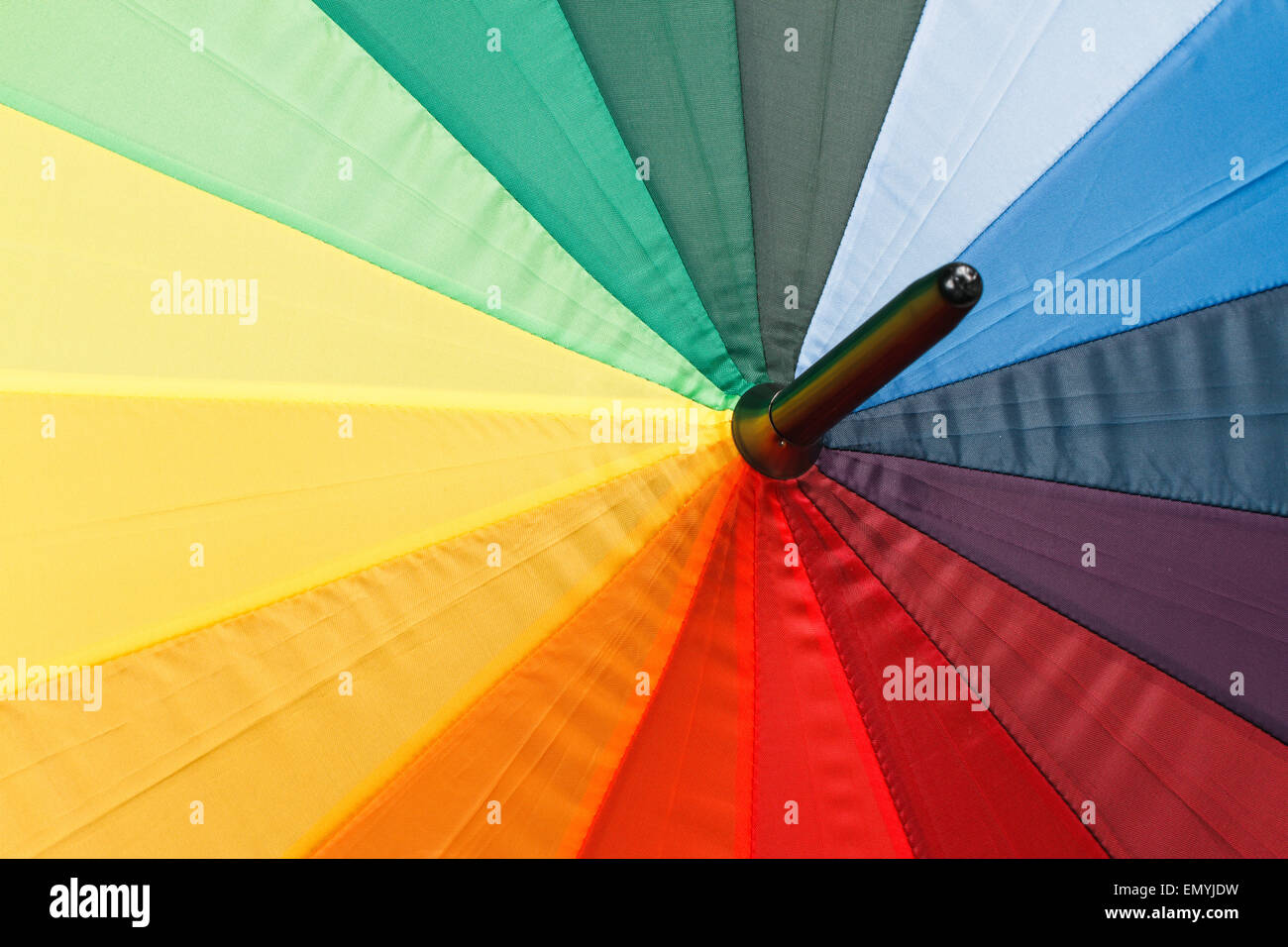 Colorful umbrella background Stock Photo