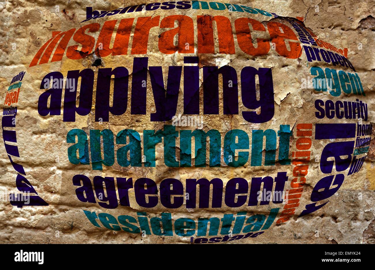 Insurance word cloud Stock Photo - Alamy