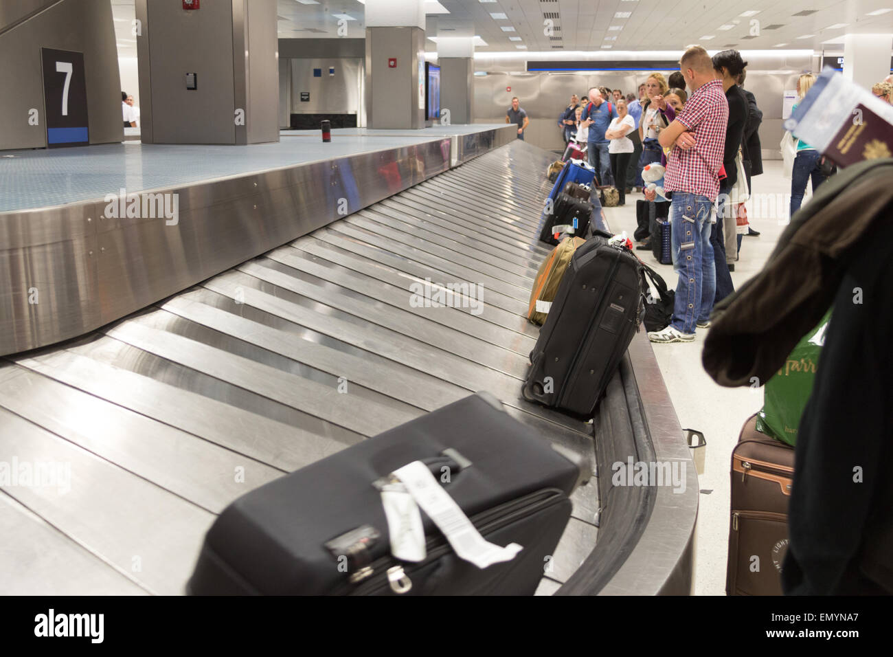 Miami international airport mia inside hires stock photography and