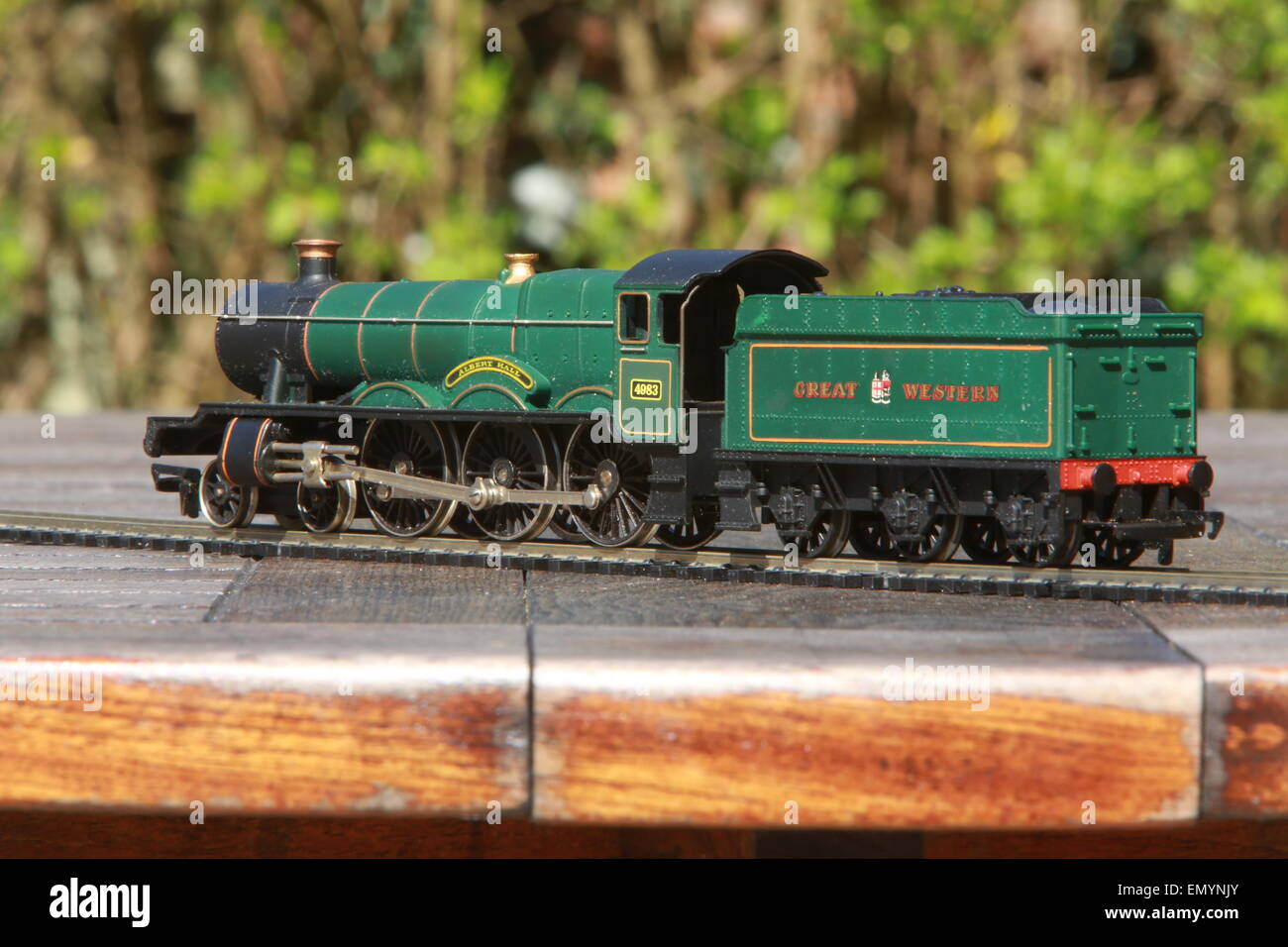 A series of images showing Model Railways, trains, locomotives, wagons ...