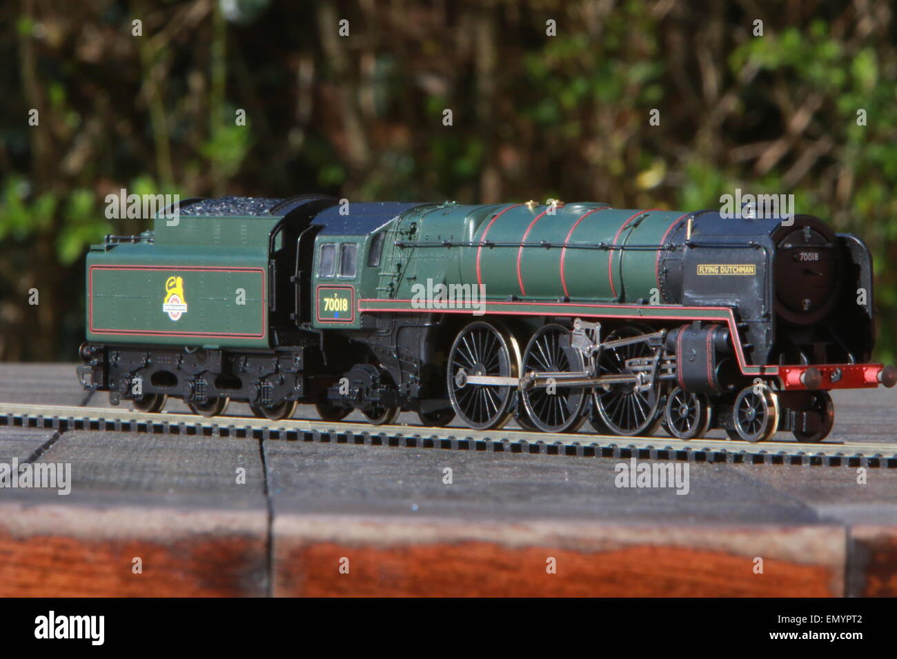 A series of images showing Model Railways, trains, locomotives, wagons ...
