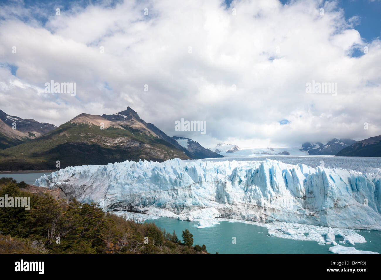 Perito Moreno glacier, El Calafate , Patagonia Argentina Stock Photo