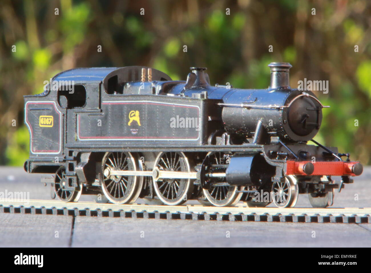 A series of images showing Model Railways, trains, locomotives, wagons ...