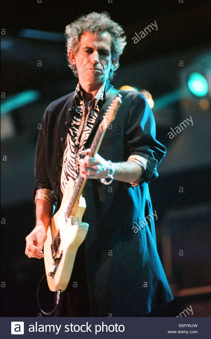 Rolling Stones: Keith Richards in Concert at Double Door, Chicago, USA 18th  September 1997 Stock Photo - Alamy