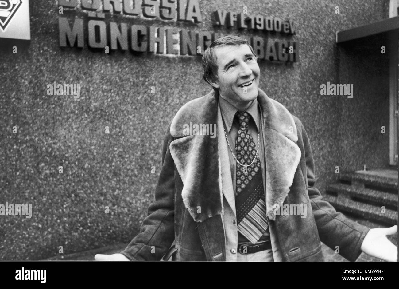 Manchester City Manager Malcolm Allison seen here in 3rd March 1979 Stock Photo