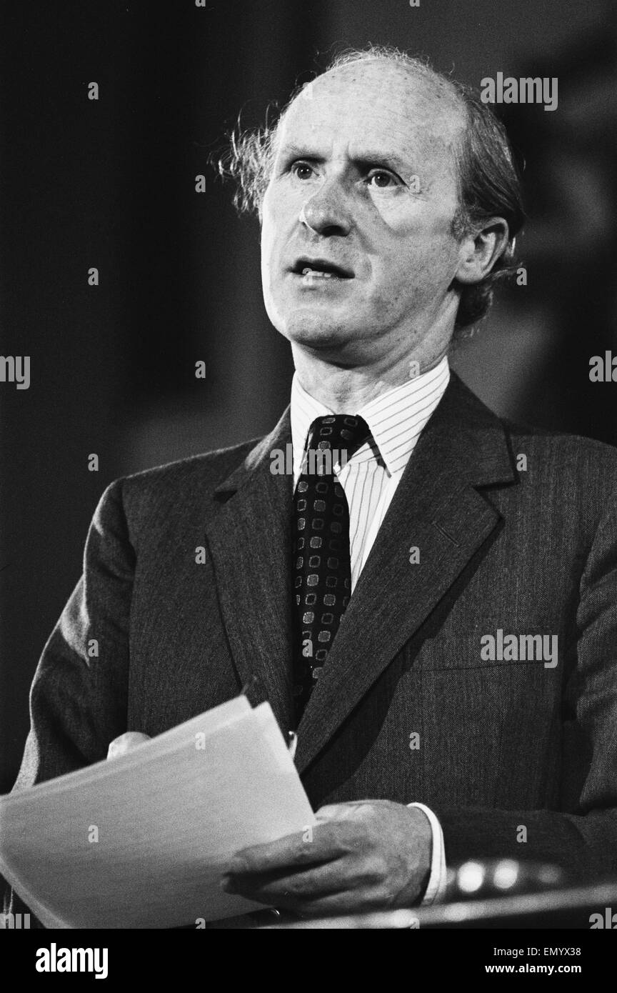 Chancellor of the Exchequer Anthony Barber makes a speech at the second and final day of the Conservative Woman's Conference at Centre Hall, Westminster. 23rd May 1973. Stock Photo