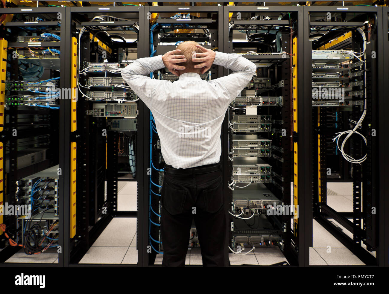 IT Server failure Stock Photo Alamy