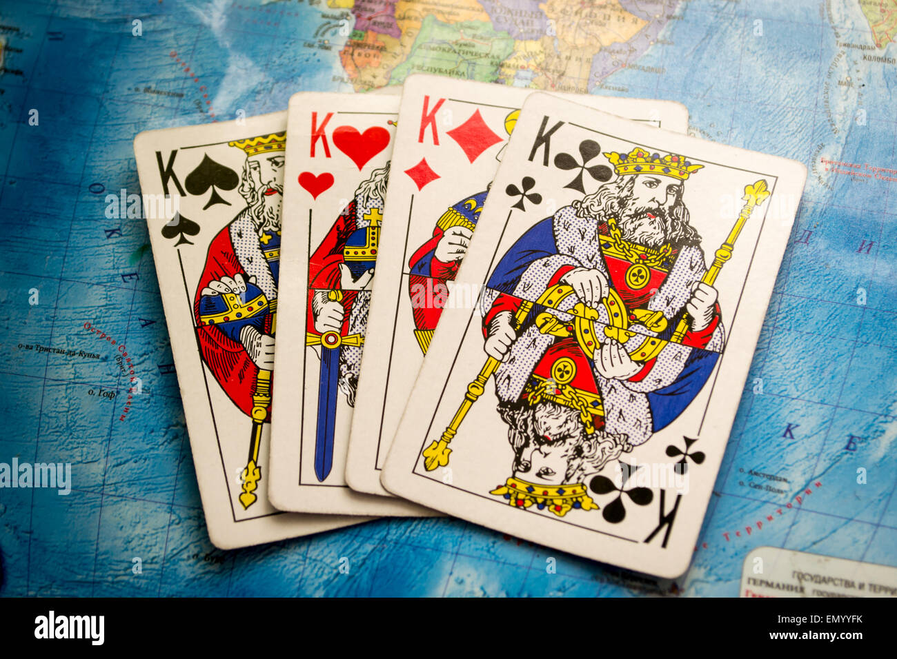 Four color cards game hires stock photography and images Alamy