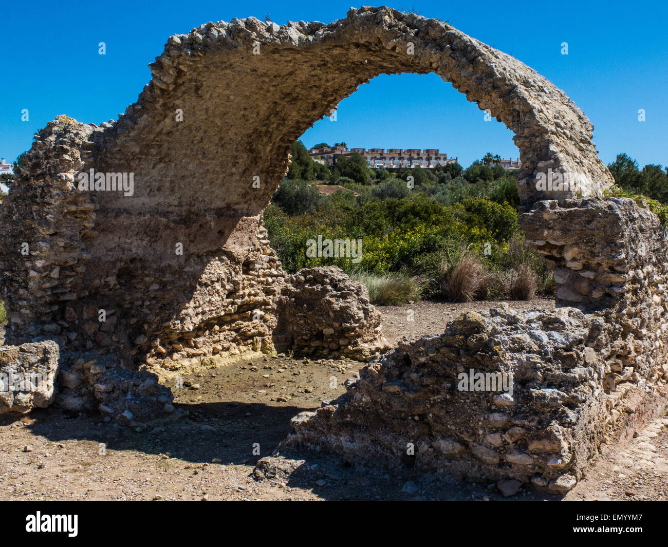 Roman Villa of Lots, Altafulla, Spain Stock Photo