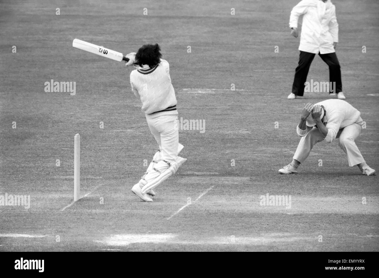 England v. Pakistan. Test match at Lords. June 1978 78-3029-007 Stock Photo
