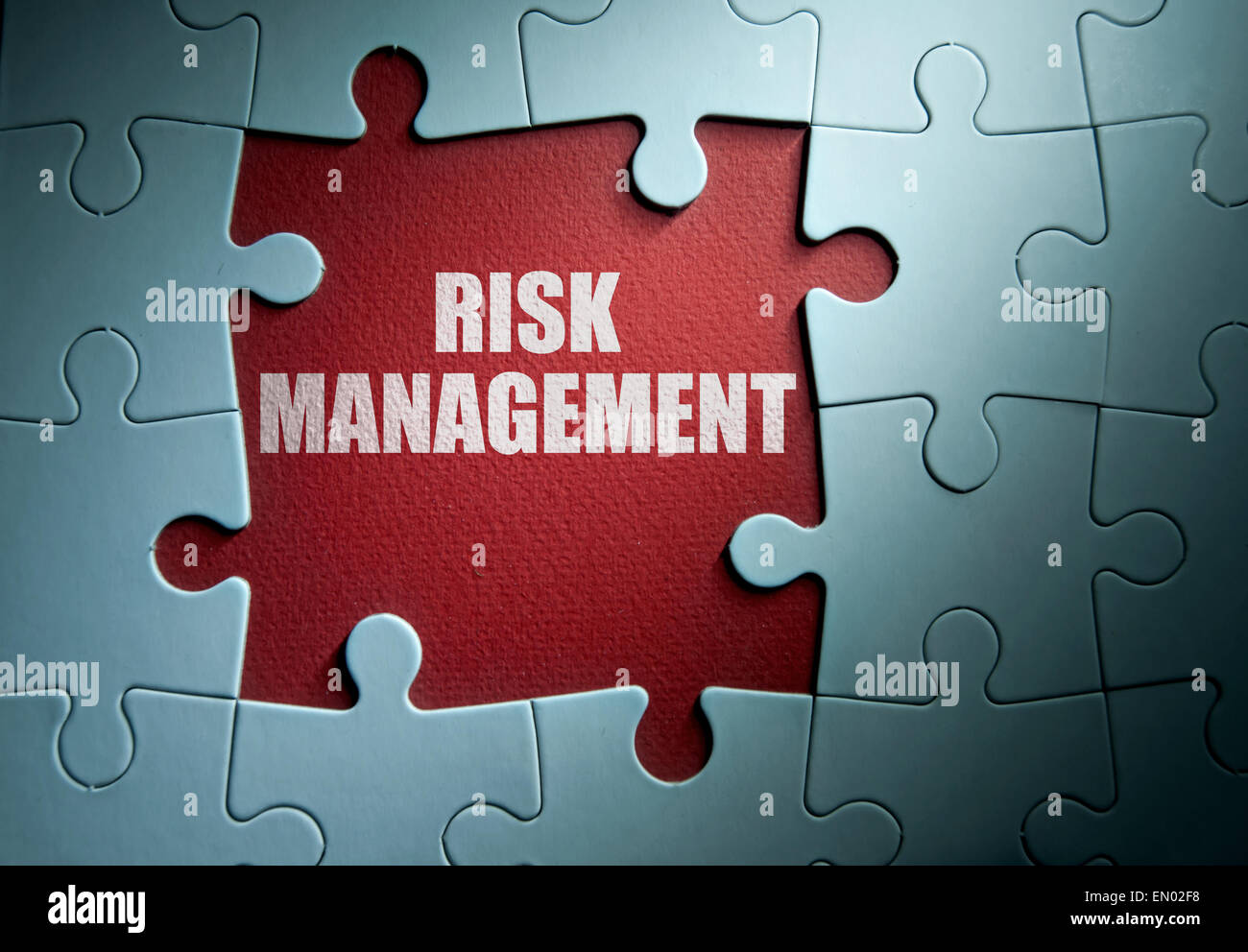 Risk management Stock Photo