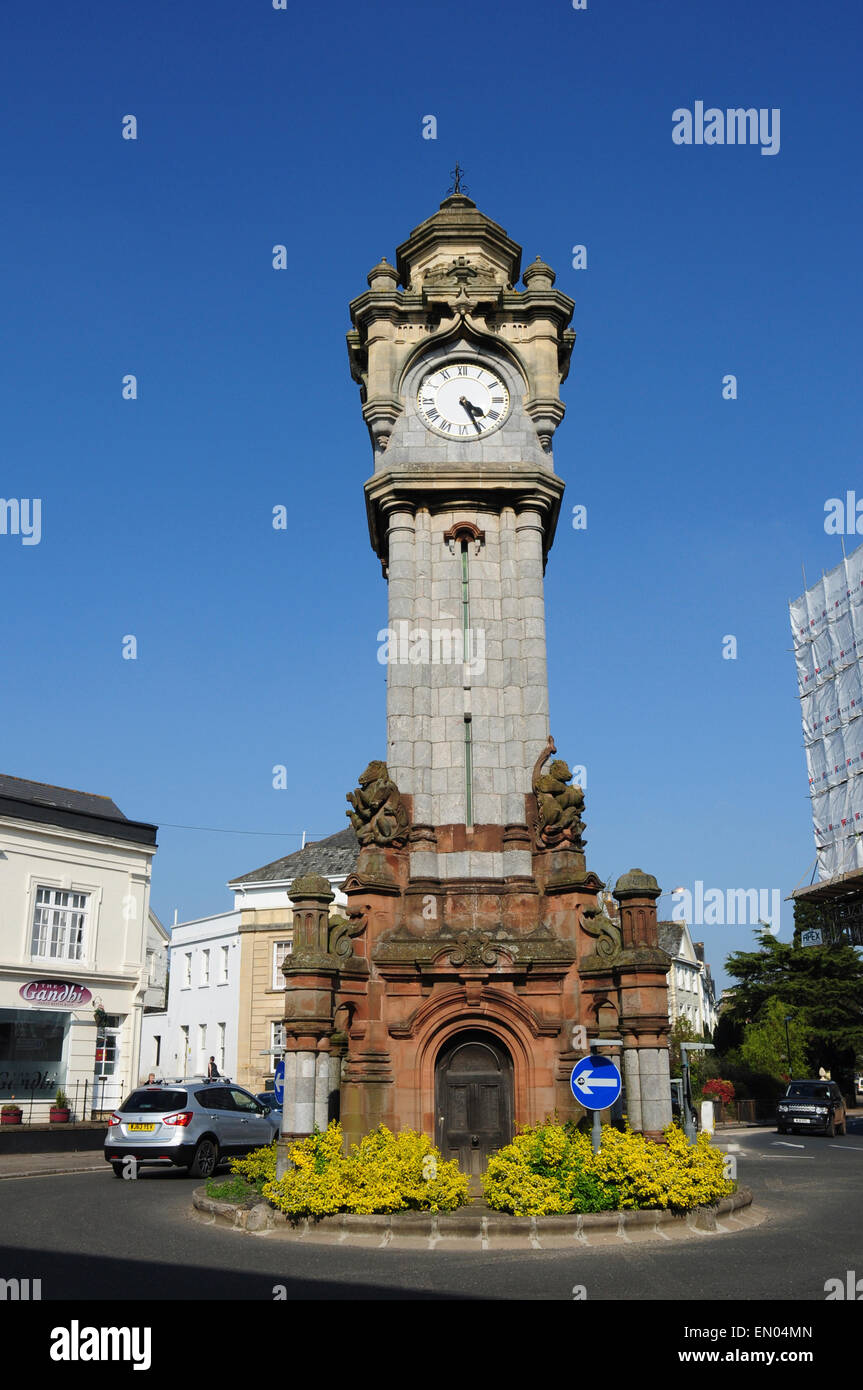 The Miles Clocktower at the Quadrangle at the end of Queen Street