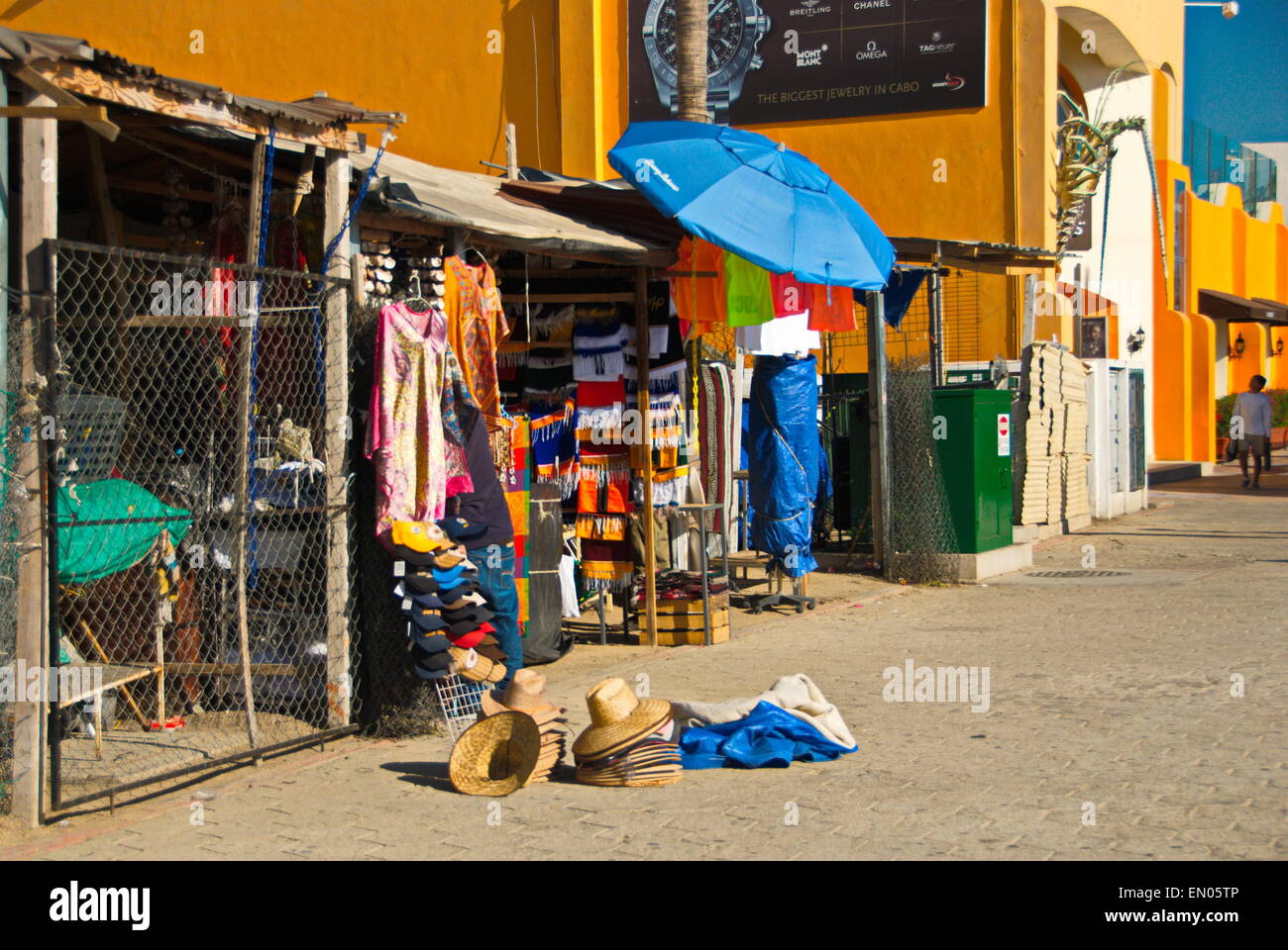 Vendor in Cabo San Lucas, Mexico Stock Photo