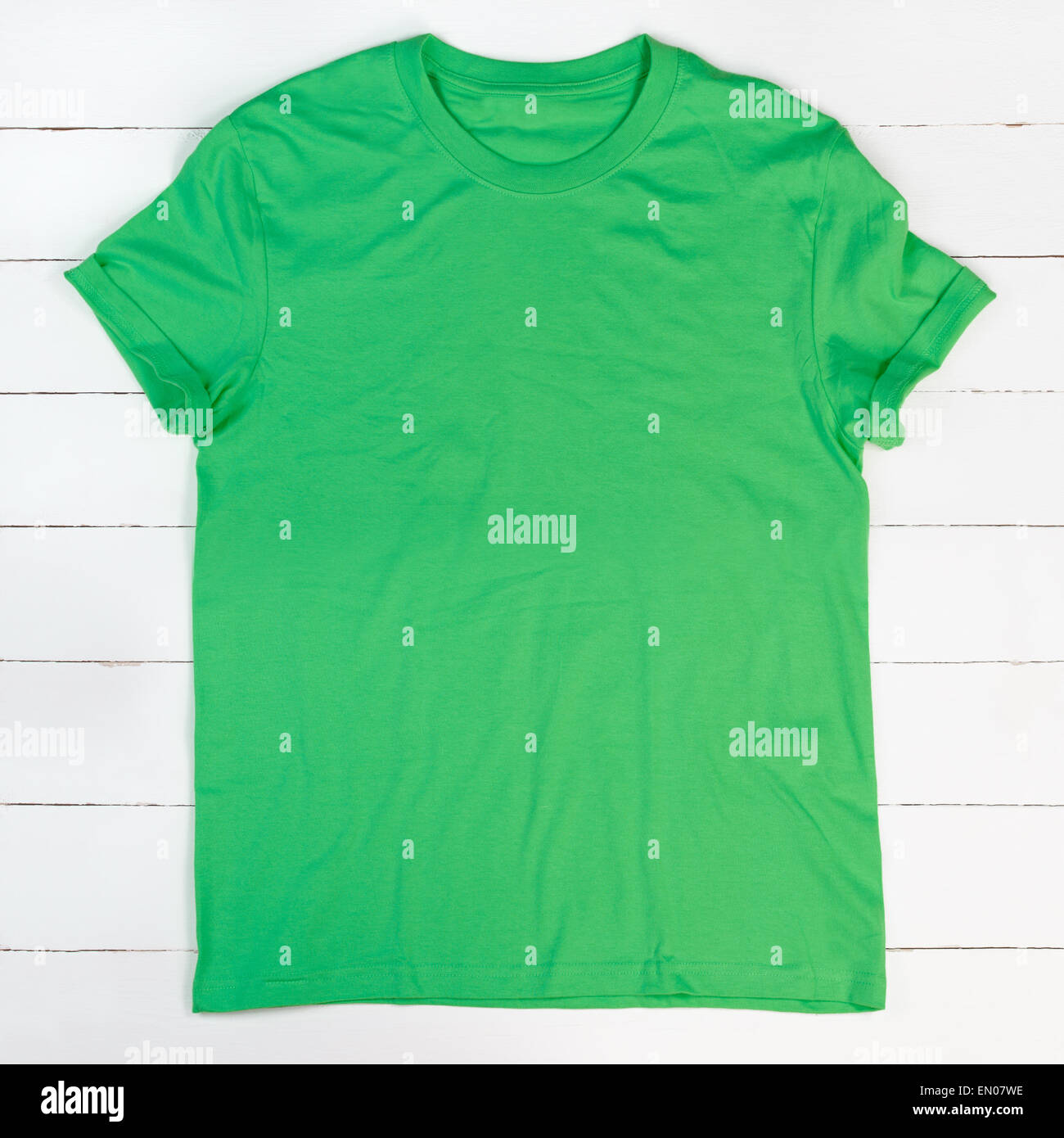 Green t-shirt Stock Photo