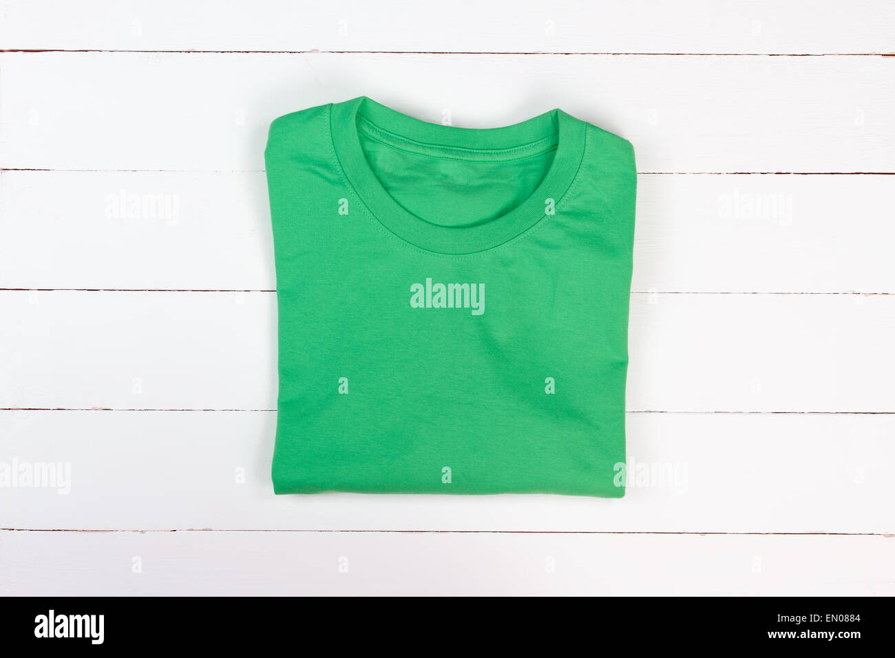 Green t-shirt Stock Photo