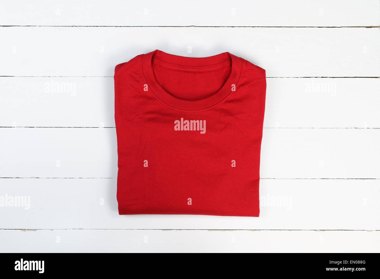 Red t-shirt Stock Photo