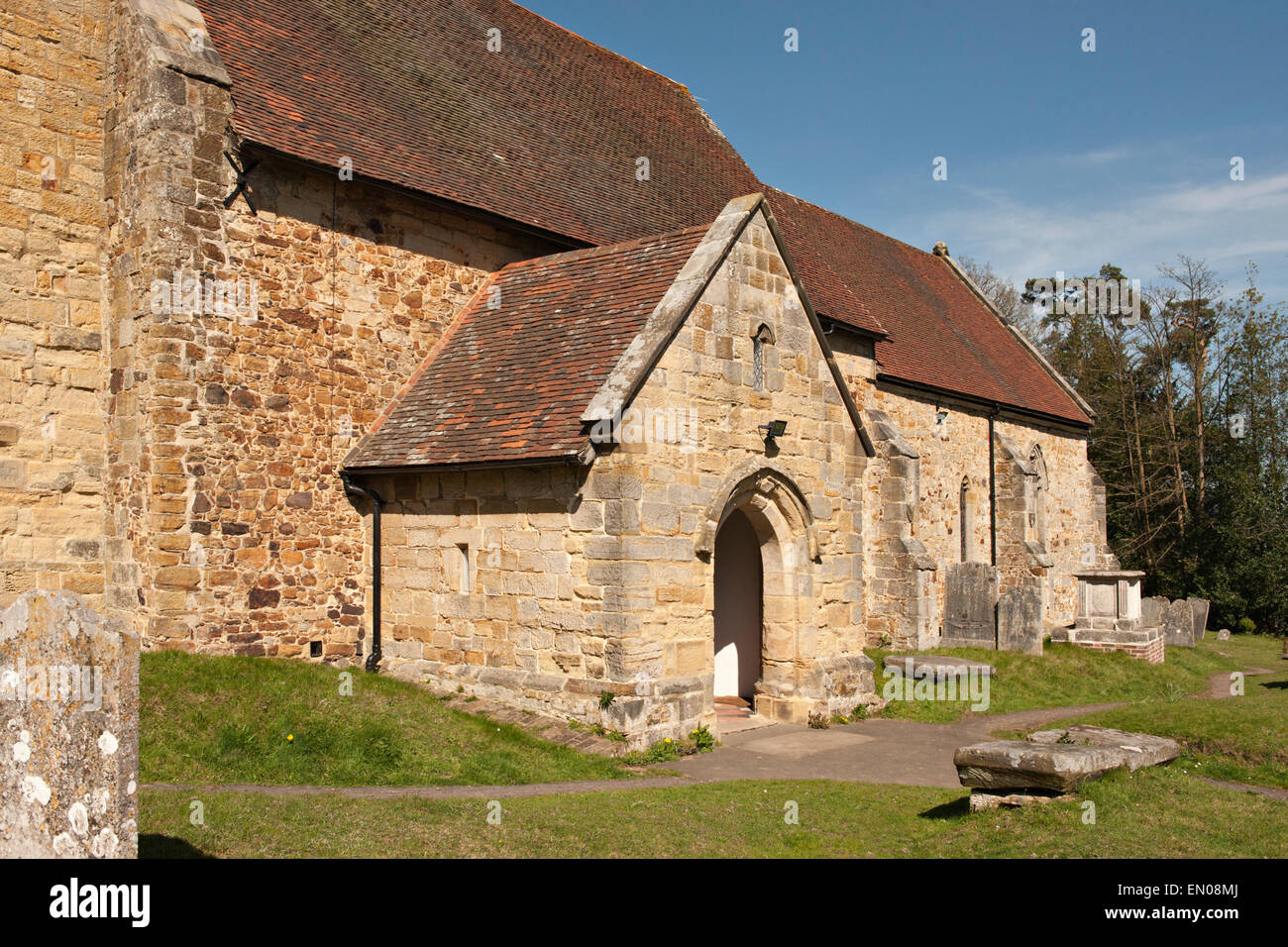 St. Peter's Old Church Pembury, Kent, UK Stock Photo