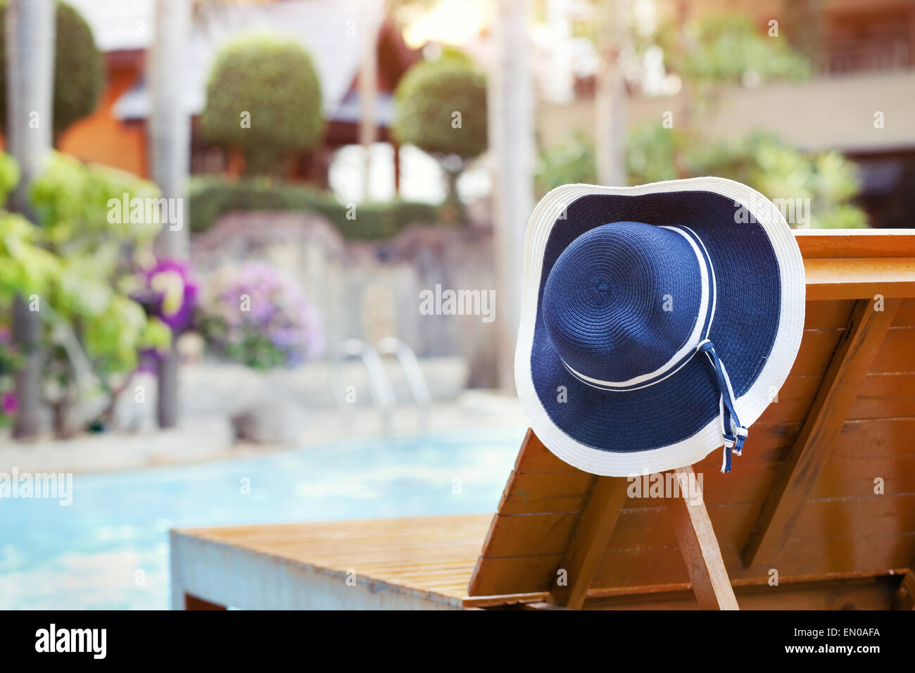 relaxation in luxury hotel Stock Photo