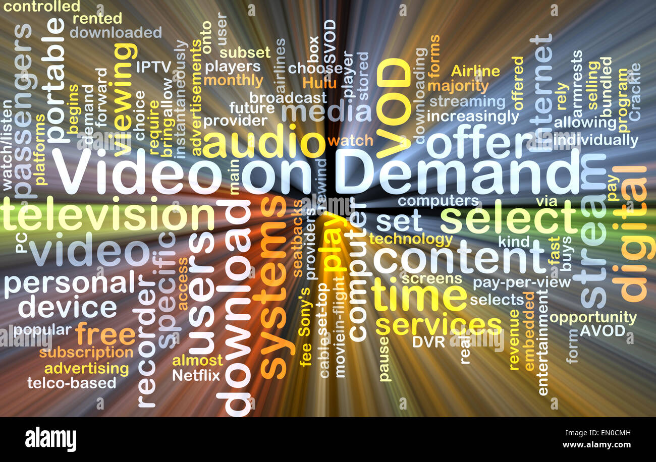 Video Word Design Background text pattern concept wordcloud illustration of Video on ...