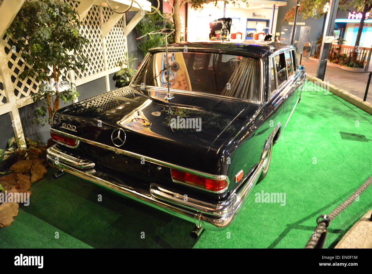 Elvis Presley Automobile Museum in Memphis, Tennessee Stock Photo