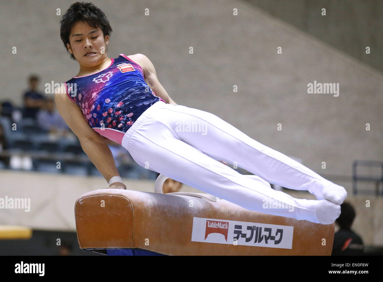st Yoyogi Gymnasium, Tokyo, Japan. 24th Apr, 2015. Yuya Kamoto, APRIL