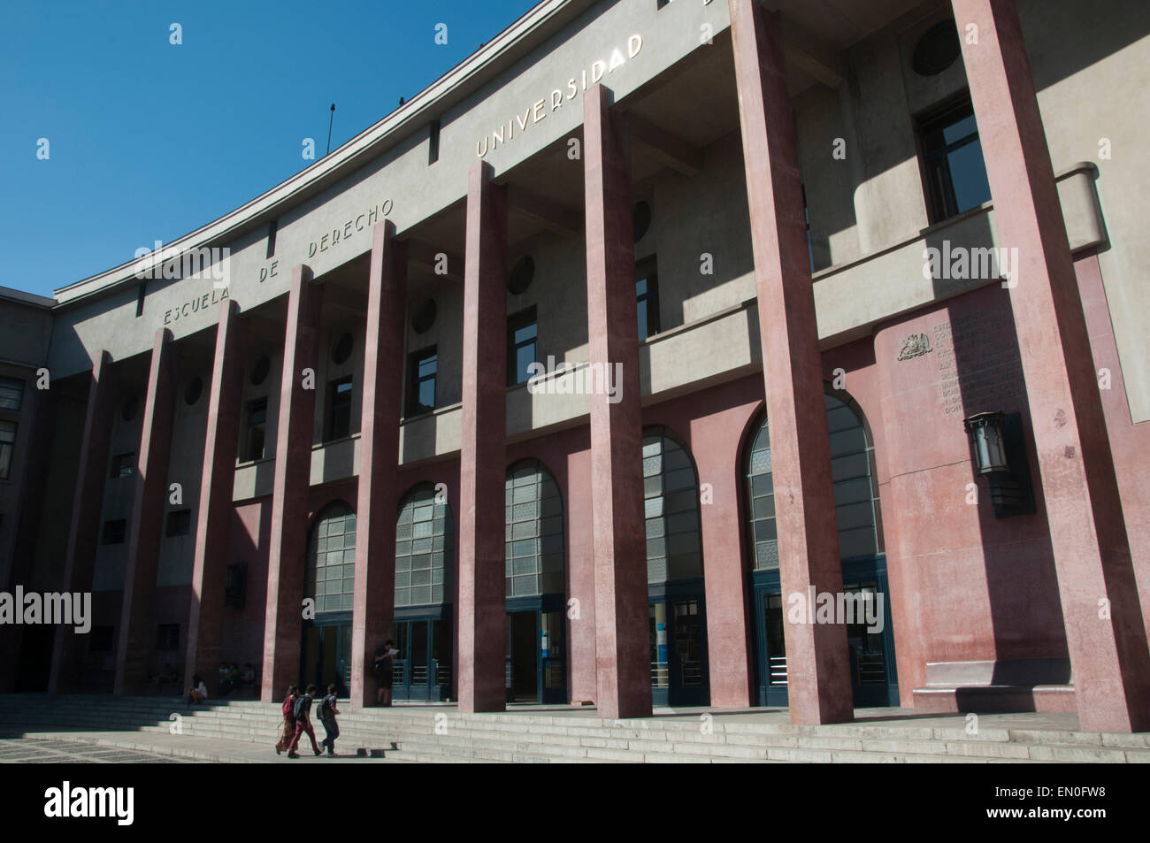 Law School of the University of Chile, Santiago Stock Photo