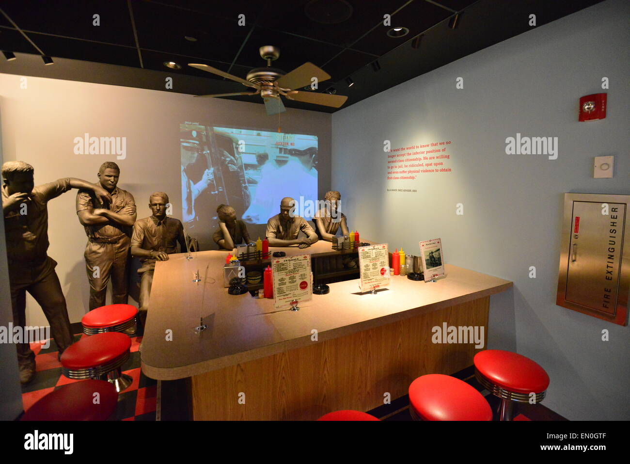 Civil Right's museum in Memphis, Tennessee Stock Photo