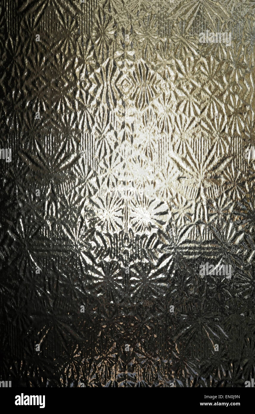 Embossed glass surface. Closeup Stock Photo Alamy