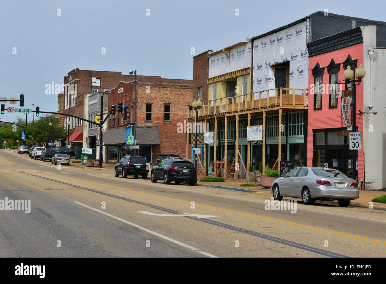 Tupelo MIssissippi in the USA Stock Photo Alamy