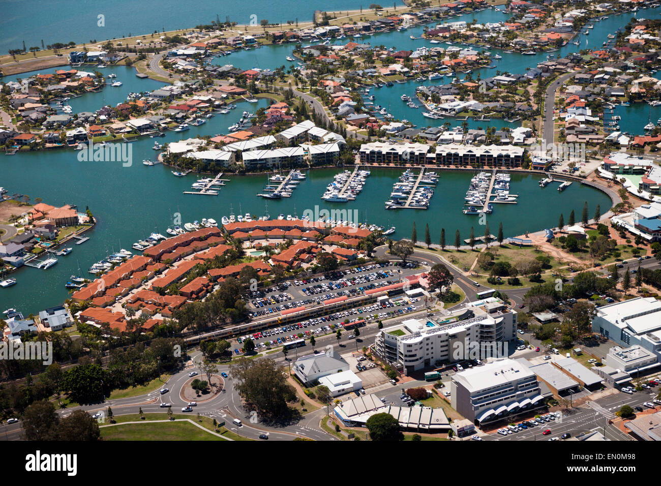Aerial View of Raby Bay, Cleveland, Brisbane, Australia Stock Photo Alamy