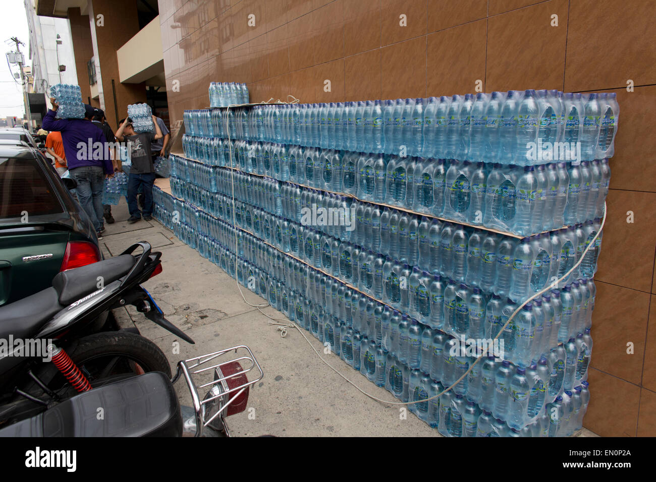 drinking water for sale in Guatemala Stock Photo