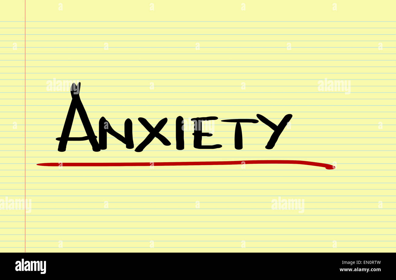 Anxiety Concept Stock Photo