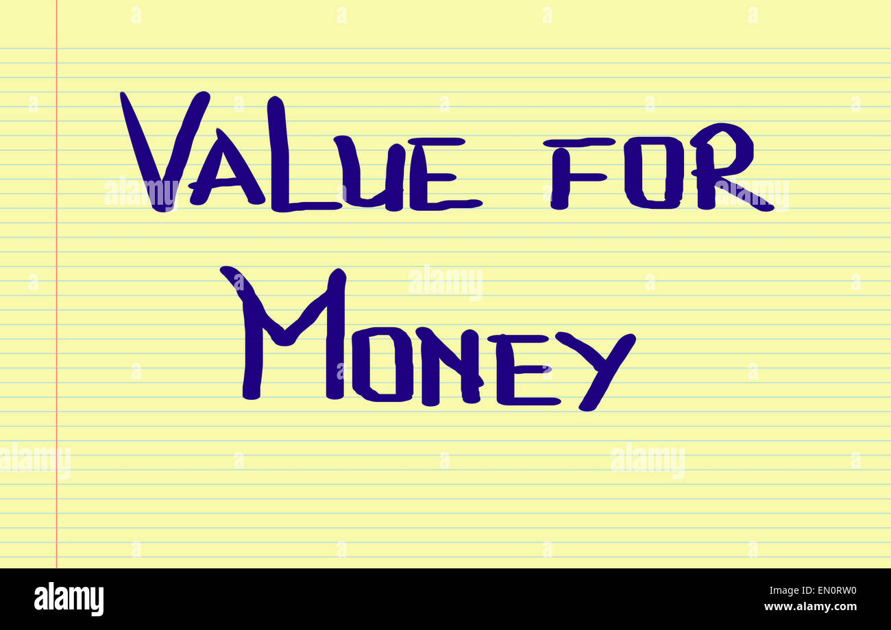 Value Concept Stock Photo
