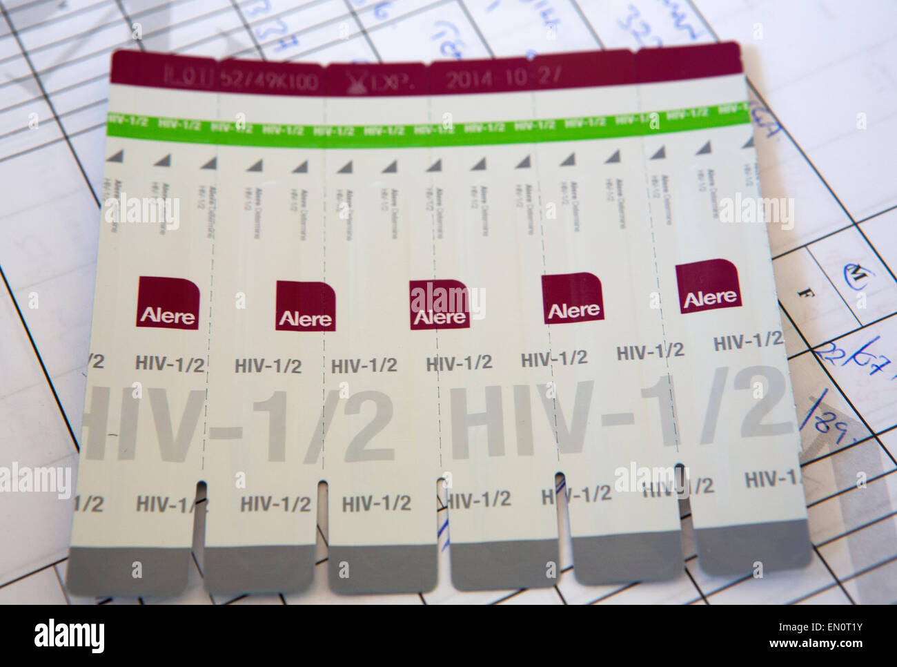 HIV aids testing in Zimbabwe Stock Photo Alamy
