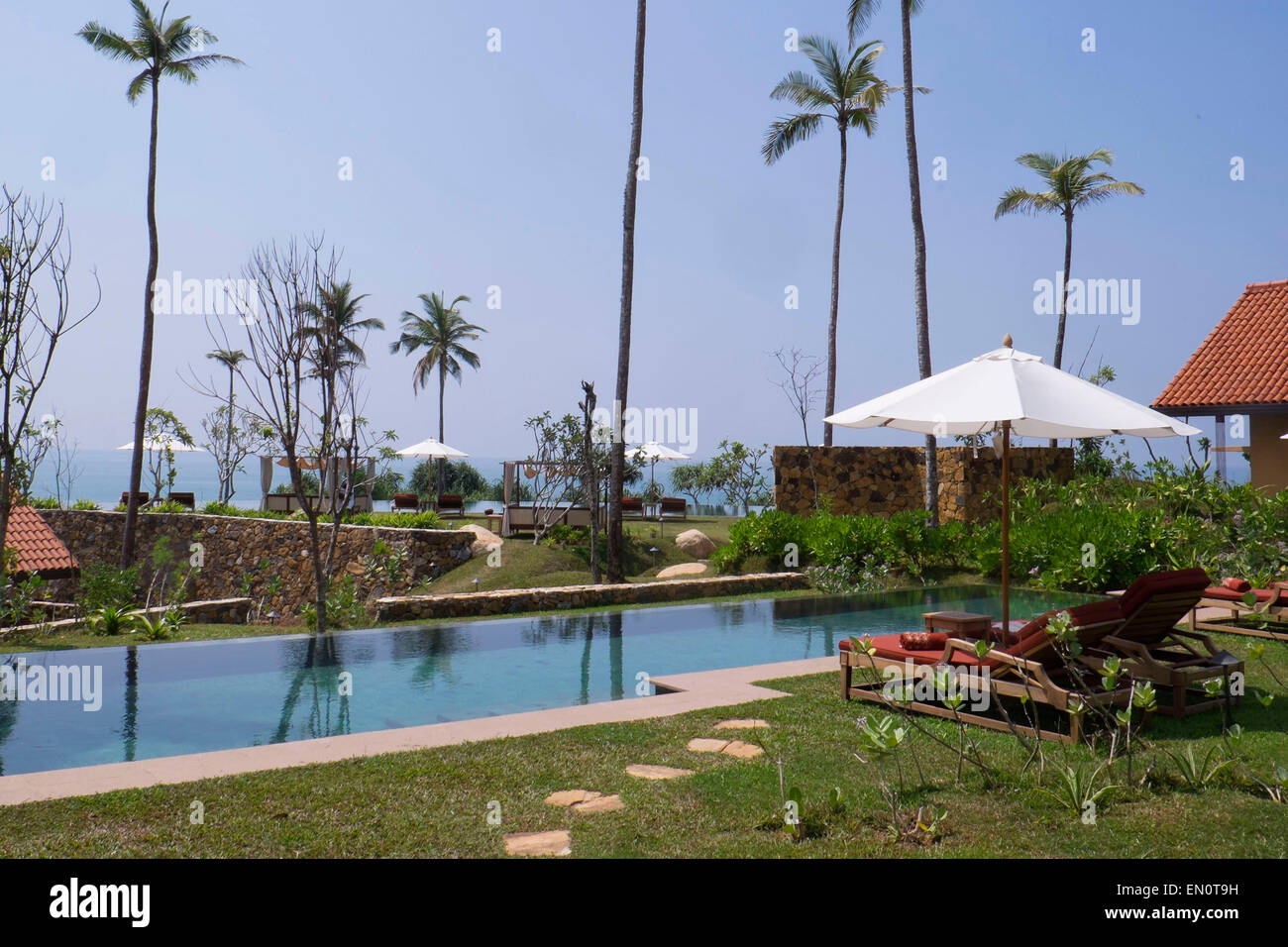Cape Weligama,Sri Lanka swimming pool Stock Photo Alamy
