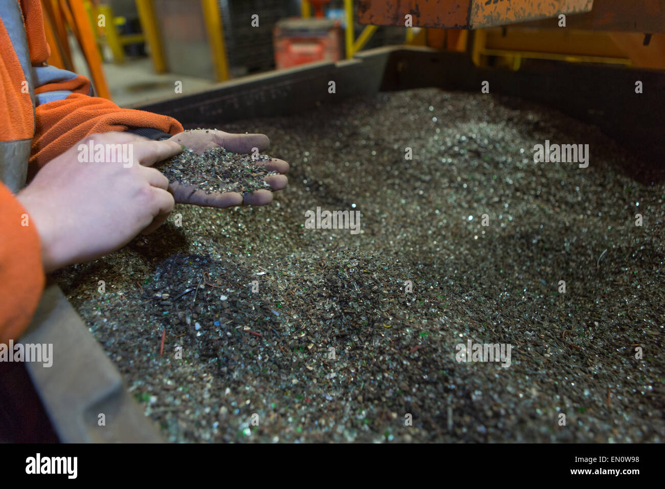 Glass recycling machine hires stock photography and images Alamy