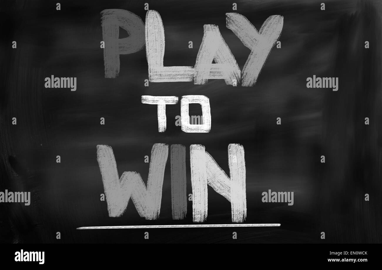 Play To Win Concept Stock Photo Alamy