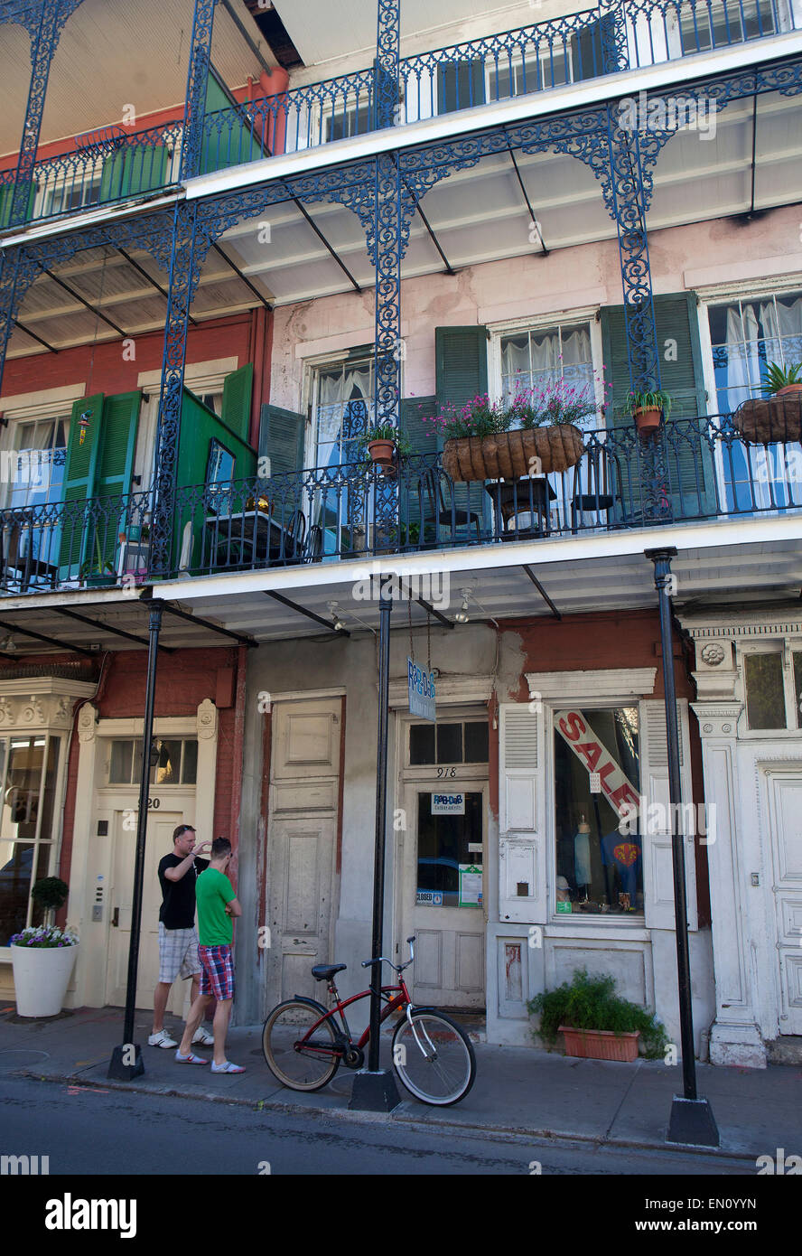 NEW ORLEANS, Louisiana,USA: French Quarter Stock Photo - Alamy