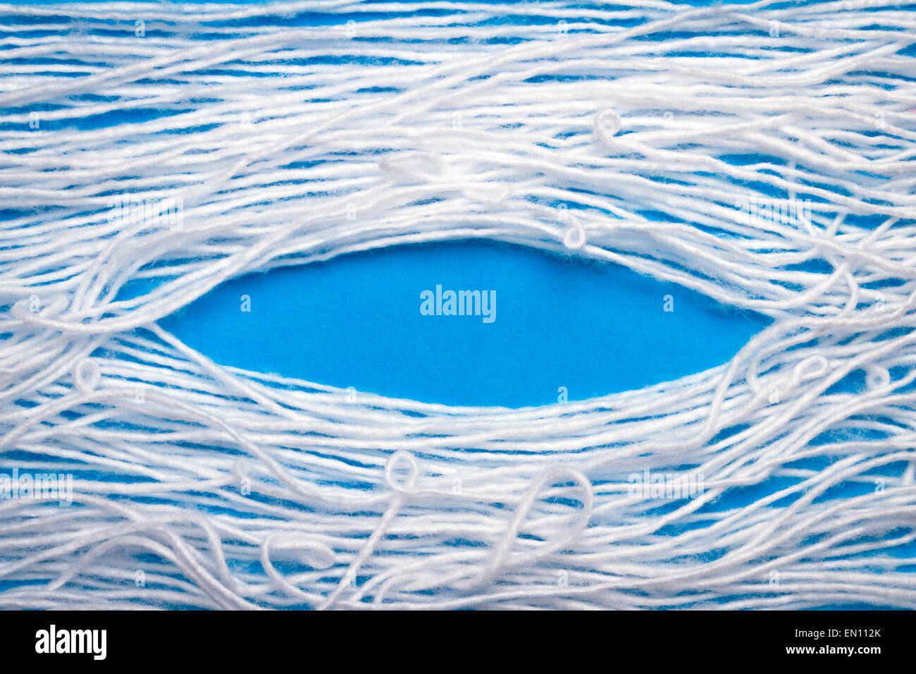 Abstract thread background with copy space Stock Photo Alamy