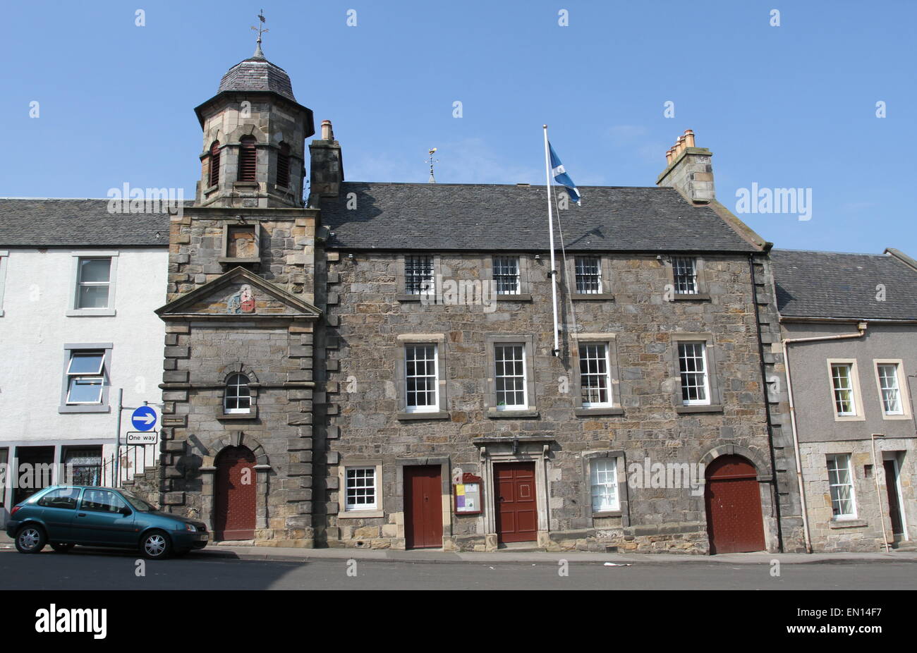 Tolbooth Inverkeithing Fife Scotland  April 2015 Stock Photo